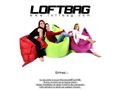 Loftbag - grand coussin d�co