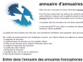 Annuaire 2010 - liste d'annuaires