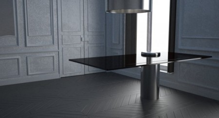 Table monopied Levitation table