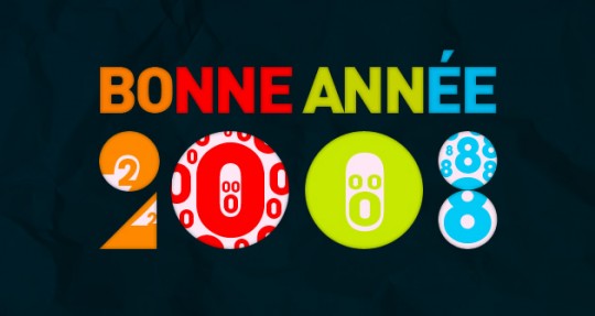 Bonne année 2008