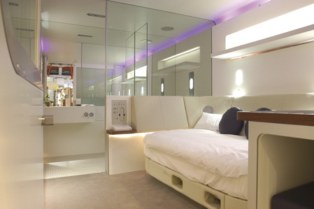 chambre cabine hotel Yotel