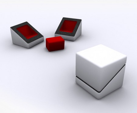 cube multifonctions 1 2 3 4 5 seconds design John Nouanesing