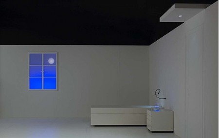fausse fenêtre lumineuse Artemide directors room - Luca Ronconi