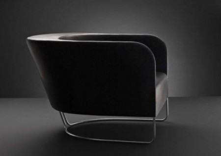 Kato lounge chair noir