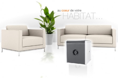 fitness cube dans un intérieur