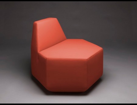 fauteuil en forme d'hexagone Sest plus Jedna - MM interier