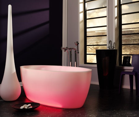 Baignoire chromothérapie Dip lighting chromo