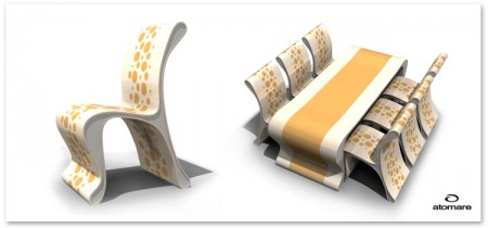chaise Giraffe Atomare