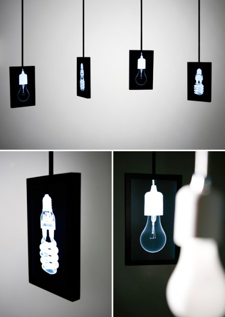 lampe radio X ray light design Wonsuk Cho