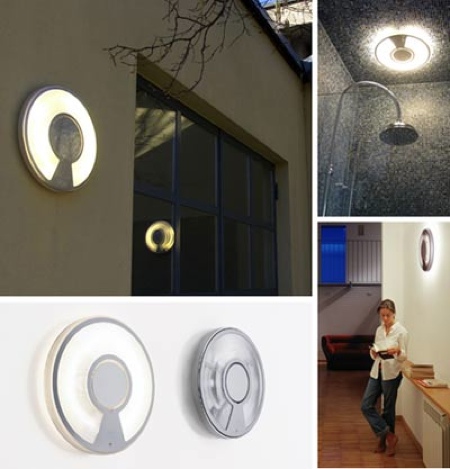 Applique design Luceplan light disc