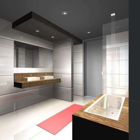 salle de bain design italien