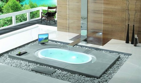 Baignoire design encastrée Kasch