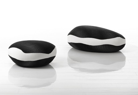 Brà¼hl Mosspink pouf