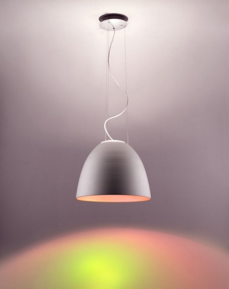 Suspension Artemide Nur Metamorphosi aluminium