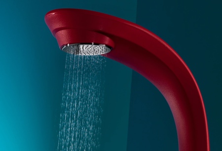 Douche de jardin rouge Dyno