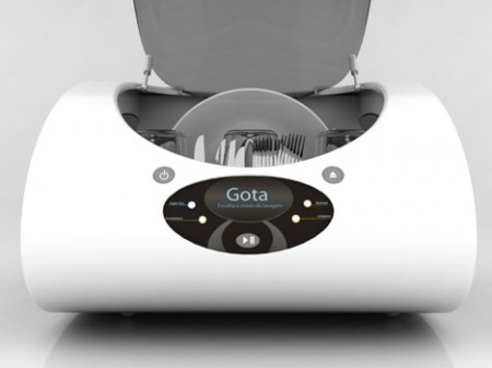 Gota, machine à laver design