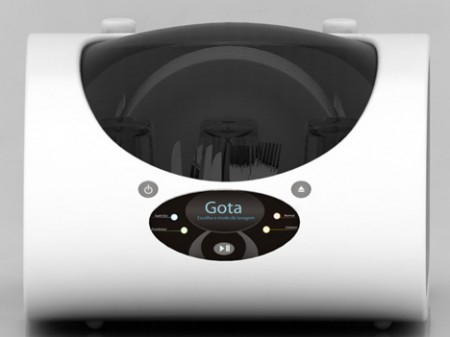 Gota, machine à  laver futuriste