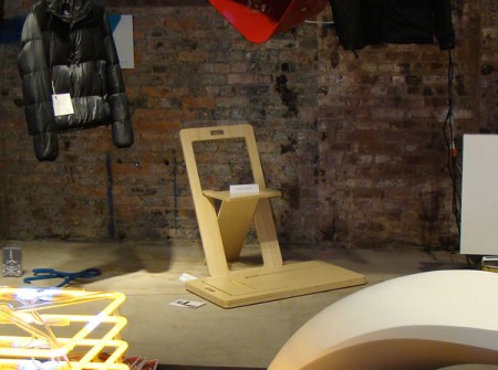 Chaise pliante en bois Sheetseat