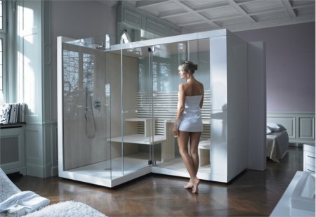 Sauna chromathérapie Inipi Duravit