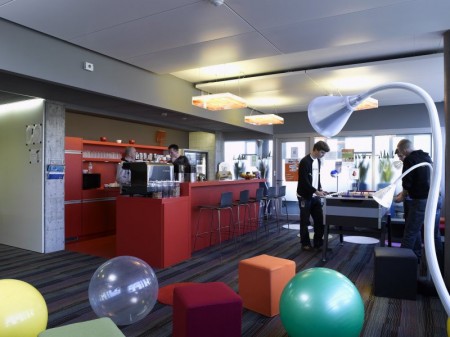 Bar dans les bureaux de Google Allemagne