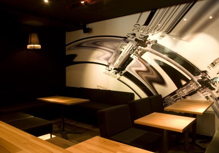 Espace bar lounge du concept store CLS