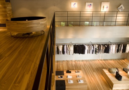 Mezzanine du concept store CLS