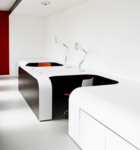 Bureaux design de l'agence de com Syzygy