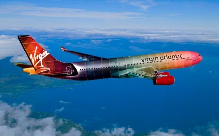 Virgin Atlantic airplane