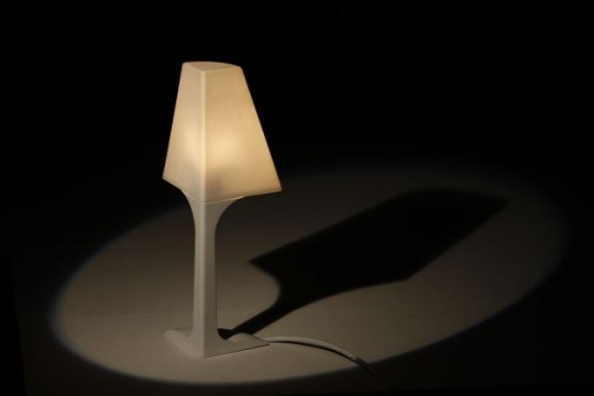 Lampe à  poser d'angle