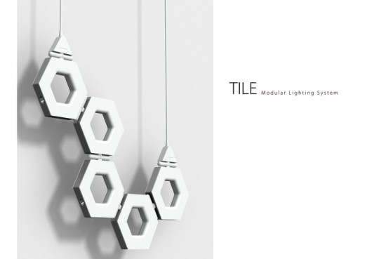 Tile modular lighting system