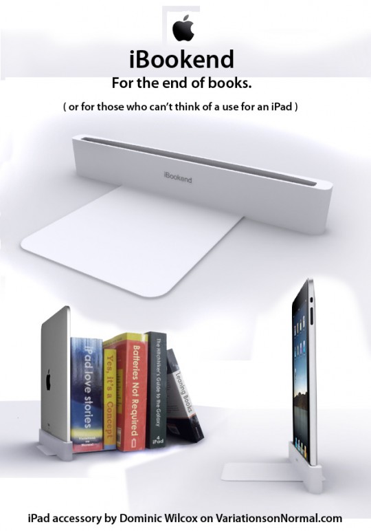 iPad serre-livres