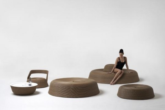Meubles outdoor Pebble by Bouroullec
