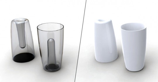 Vase à  double sens