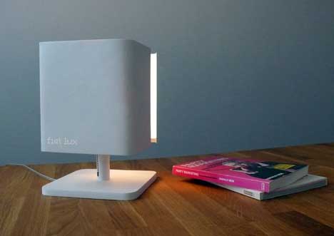 Fiat Lux lamp by Cate Nelson design