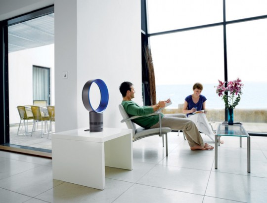 Ventilateur Dyson air multiplier dans un intérieur design