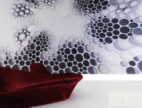 Marburg wallcovering by Zaha Hadid