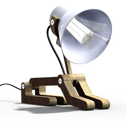 Lampe Waaf par Pierre Stadelmann