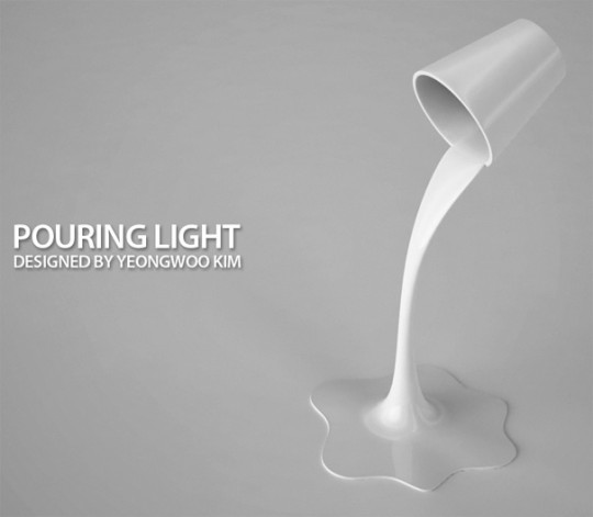 Pouring light