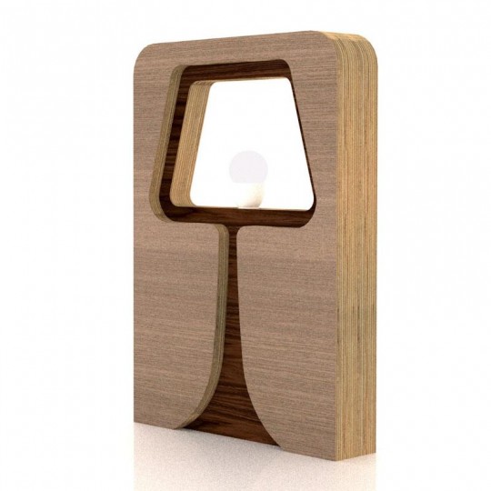 Lampe en bois design Osborne