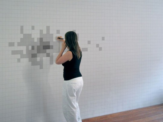 Pixelnotes, wallpaper de post-it