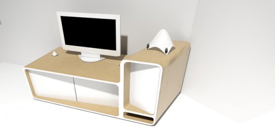 Meuble TV design Arthuro - Delphine Maumot