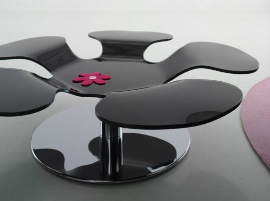 Table basse Flower