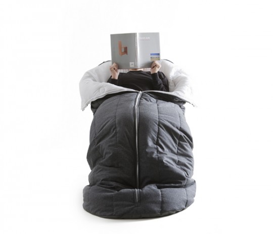 Fauteuil sac de couchage cocon