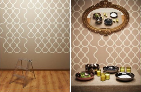 Tear off wallpaper, papier-peint tendance