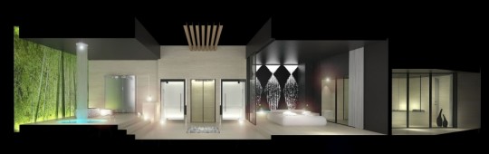 Exposition salle de bain Anijma Sonora - SPA design 2010
