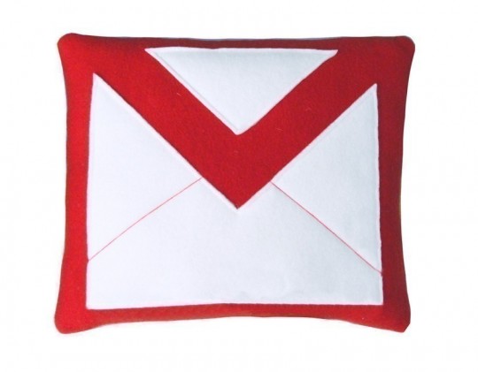 Coussin Gmail
