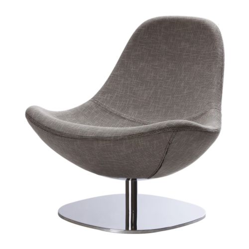 Fauteuil pivotant style sixties Tirup by Ikea