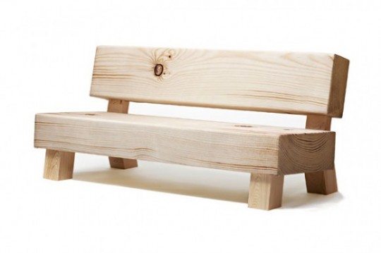 Canapé imitation bois - Soft Wood Sofa Moroso