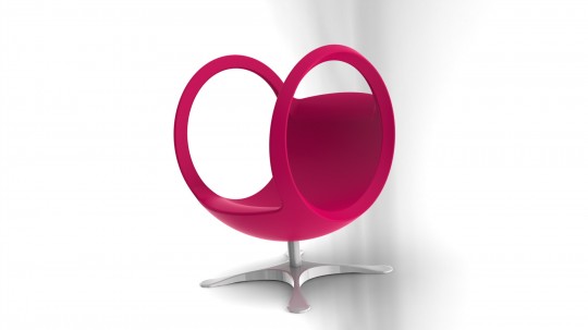 Fauteuil boule design Outerspace