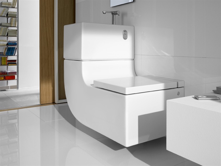 Roca W+W Lavabo et WC 2 en 1 écologique